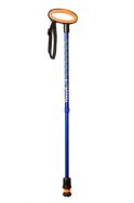 Flexyfoot Telescopic Walking Stick With Oval Handle